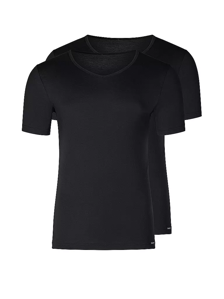 SKINY | Paquete de 2 camisetas | schwarz