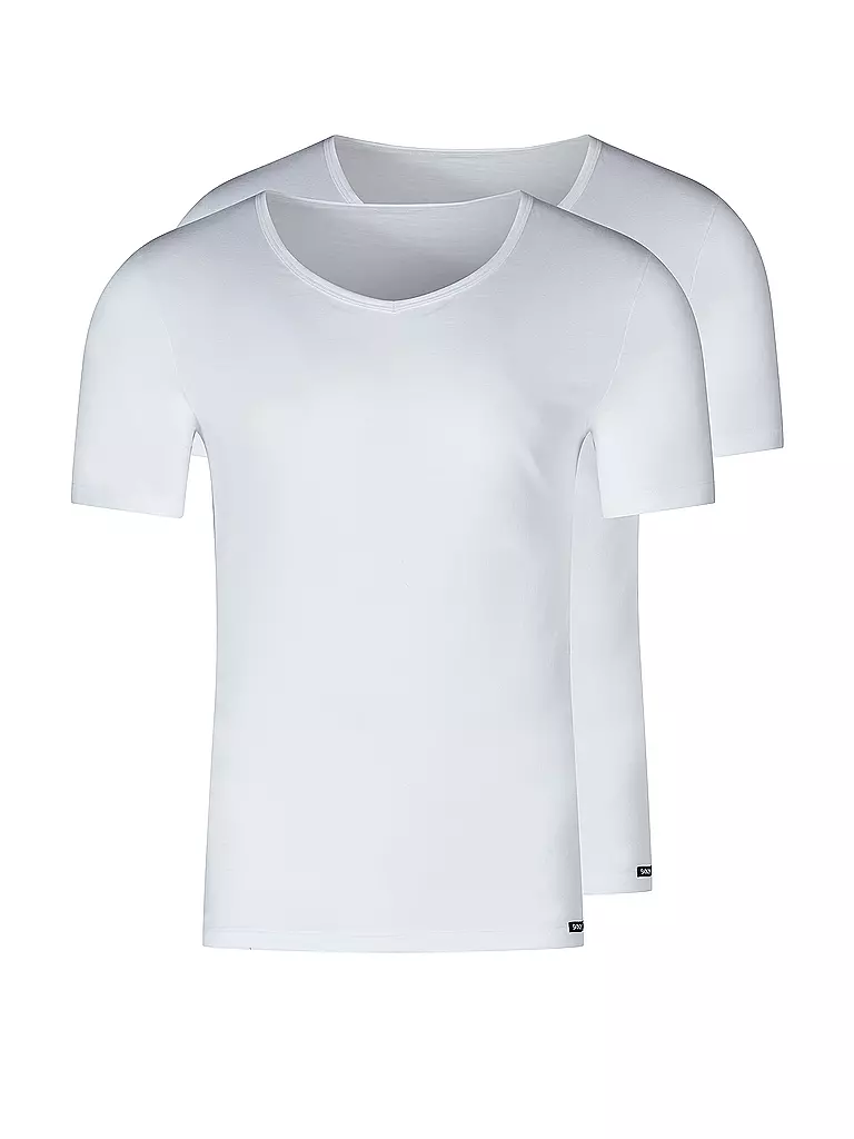 SKINY | Paquete de 2 camisetas | weiss