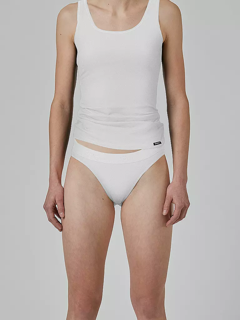 SKINY | Rio Slip Paquete de 2 blanco | weiss