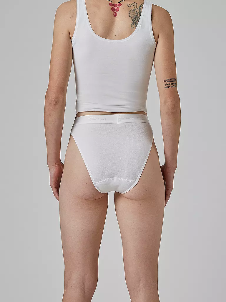 SKINY | Rio Slip Paquete de 2 blanco | 