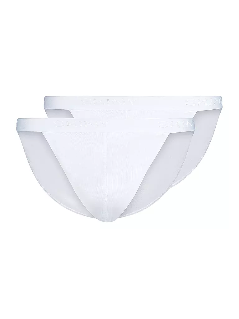 SKINY | Slip - Tanga Paquete de 2 blanco | Blanco