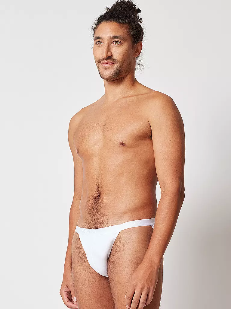 SKINY | Slip - Tanga Paquete de 2 blanco | Blanco