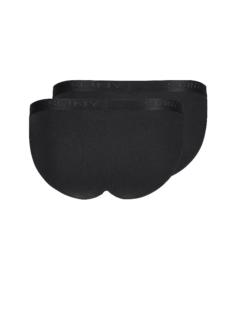 SKINY | Slip - Tanga Paquete de 2 negro | 