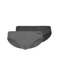 SKINY | Slip Paquete de 2 gunmetal stripes selection | Gris