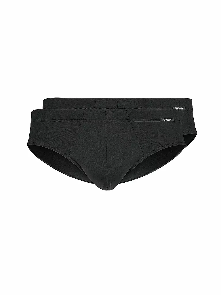 SKINY | Slip Paquete de 2 "Power Line" (Negro) | Negro