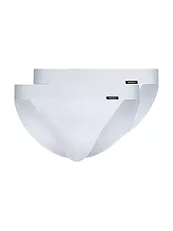 SKINY | Slip paquete de 2 negro | Blanco