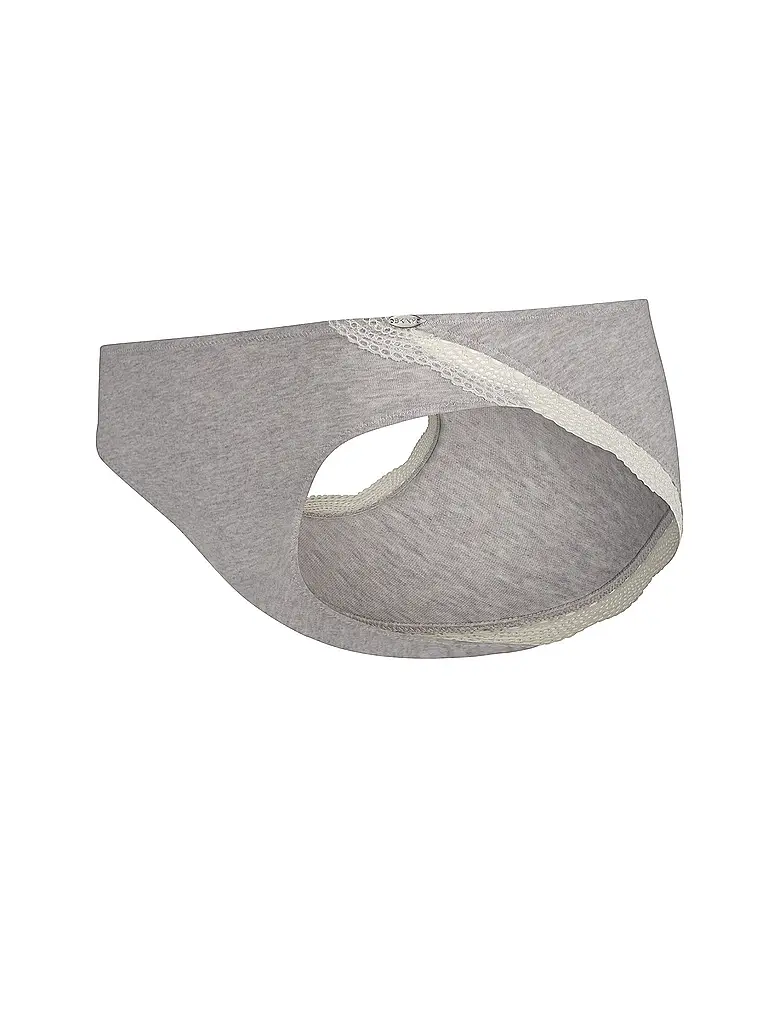 SKINY | Slip Paquete de 2 gris jaspeado | hellgrau