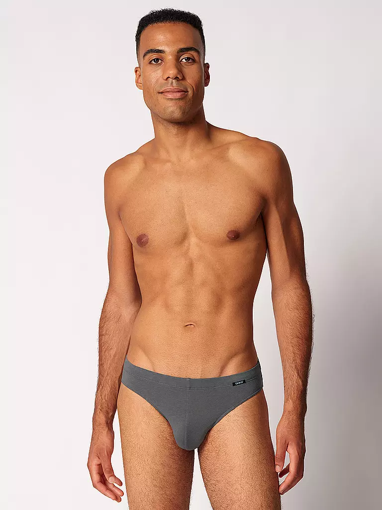 SKINY | Slip Paquete de 2 gunmetal stripes selection | Gris