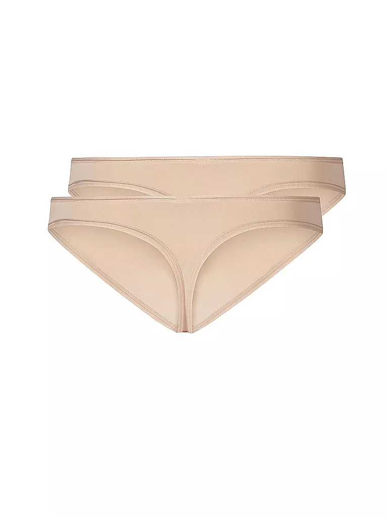 SKINY | String Paquete de 2 "Micro Lovers" (Beige) | 