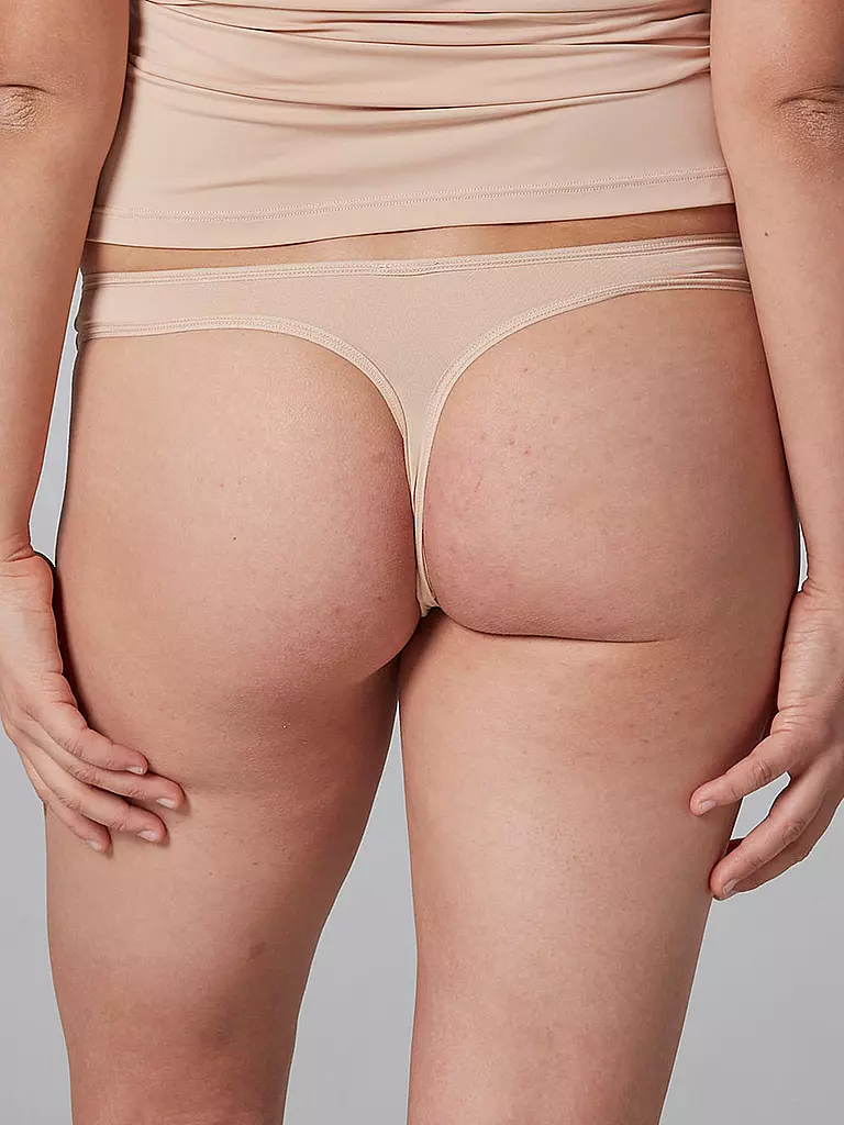 SKINY | String Paquete de 2 "Micro Lovers" (Beige) | 