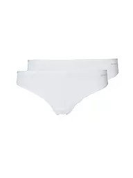 SKINY | String Paquete de 2 "Micro Lovers" (Beige) | Blanco