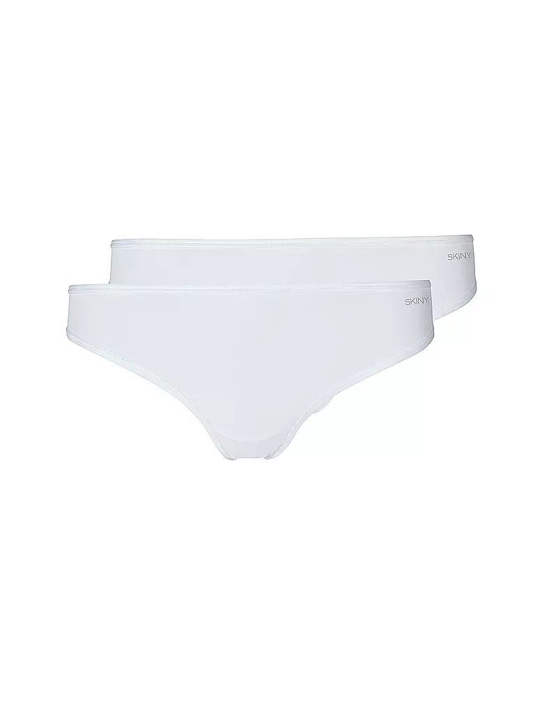 SKINY | String Paquete de 2 "Micro Lovers" (Blanco) | weiss