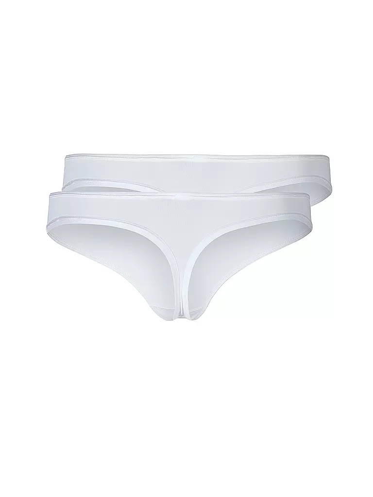 SKINY | String Paquete de 2 "Micro Lovers" (Blanco) | 