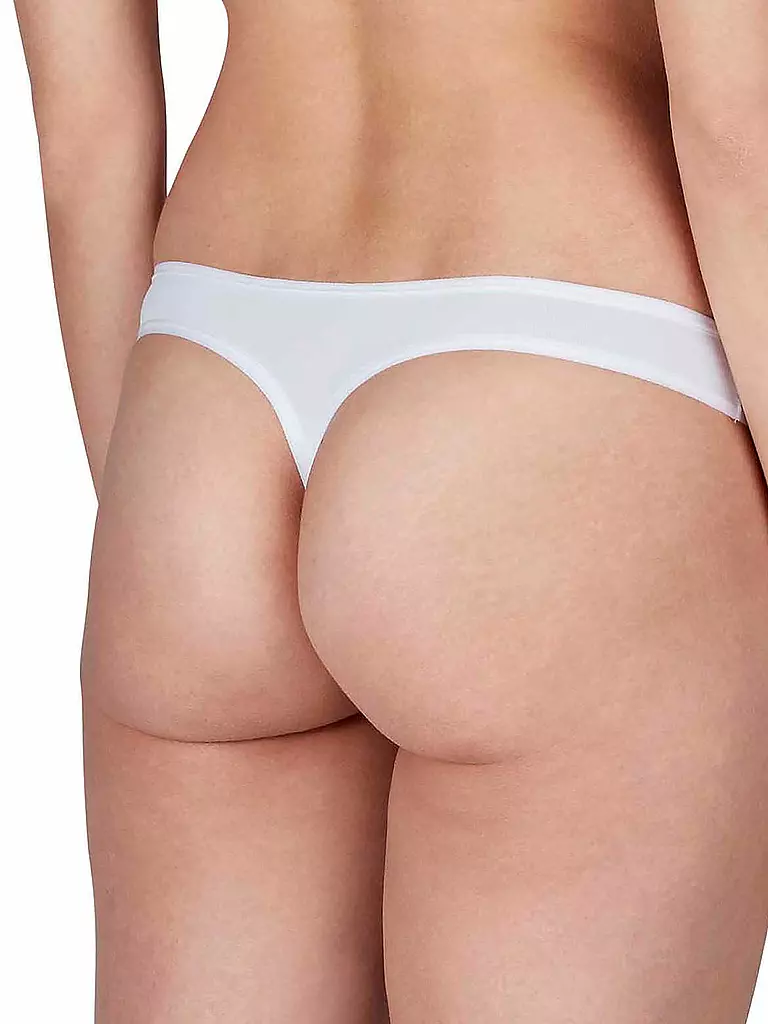 SKINY | String Paquete de 2 "Micro Lovers" (Blanco) | 