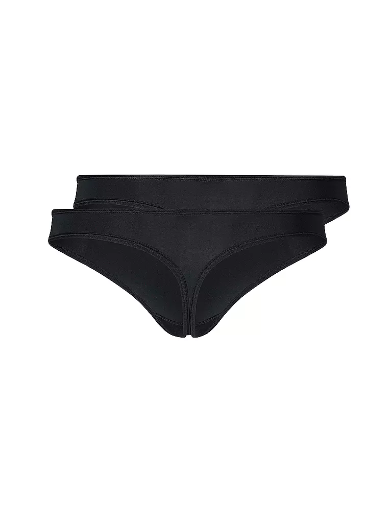 SKINY | String Paquete de 2 "Micro Lovers" (Negro) | 