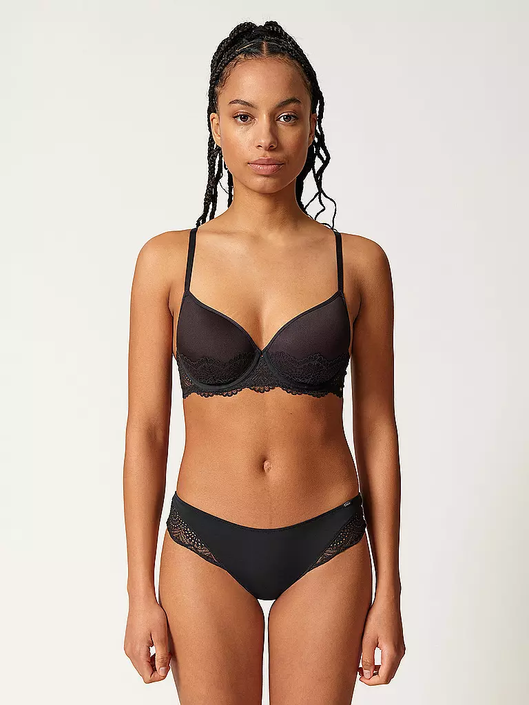 SKINY | Sujetador con relleno negro | schwarz