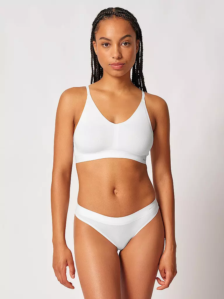 SKINY | Sujetador sin aros blanco | Blanco