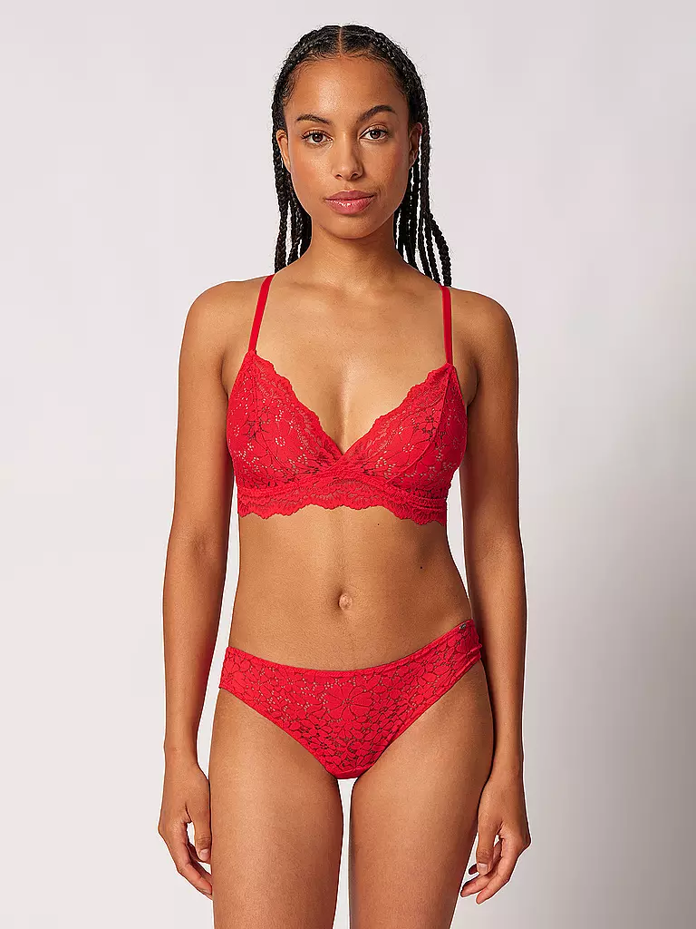 SKINY | Sujetador suave WONDERFULACE high risk red | Rojo
