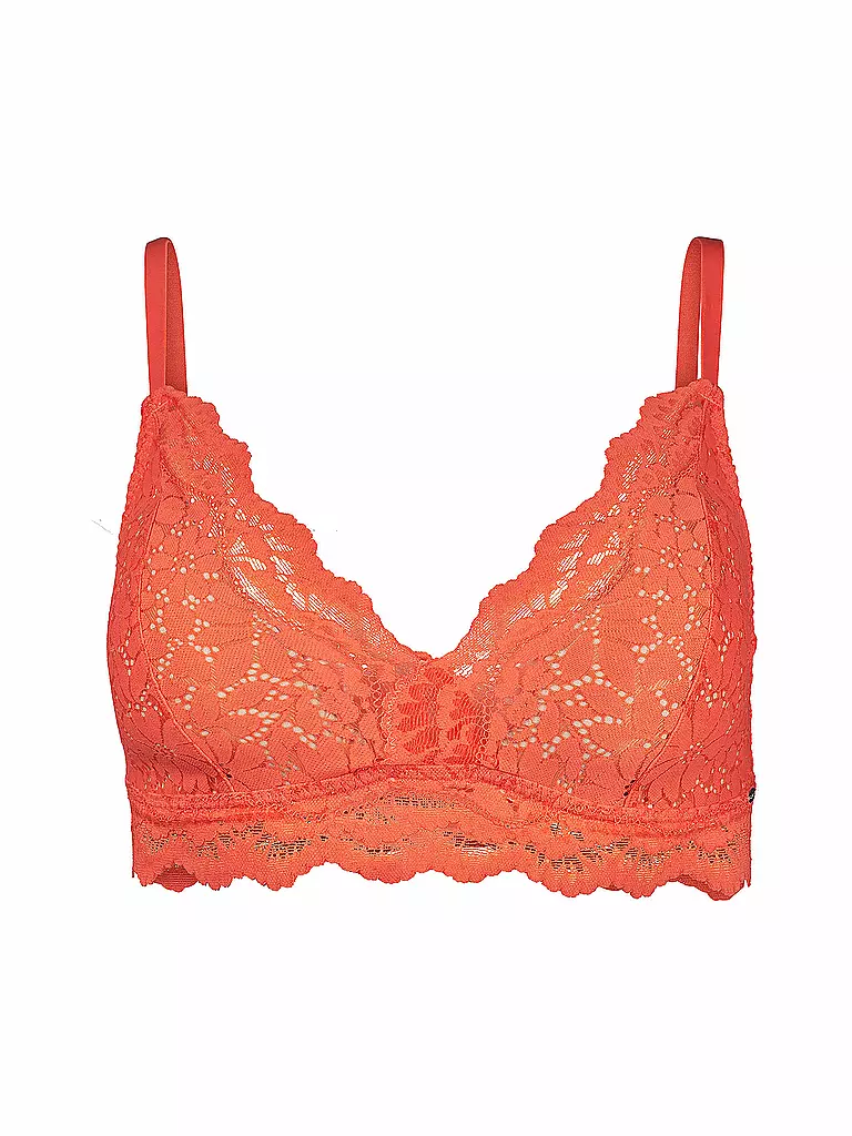 SKINY | Sujetador triángulo con relleno cheeky flamingo | Naranja