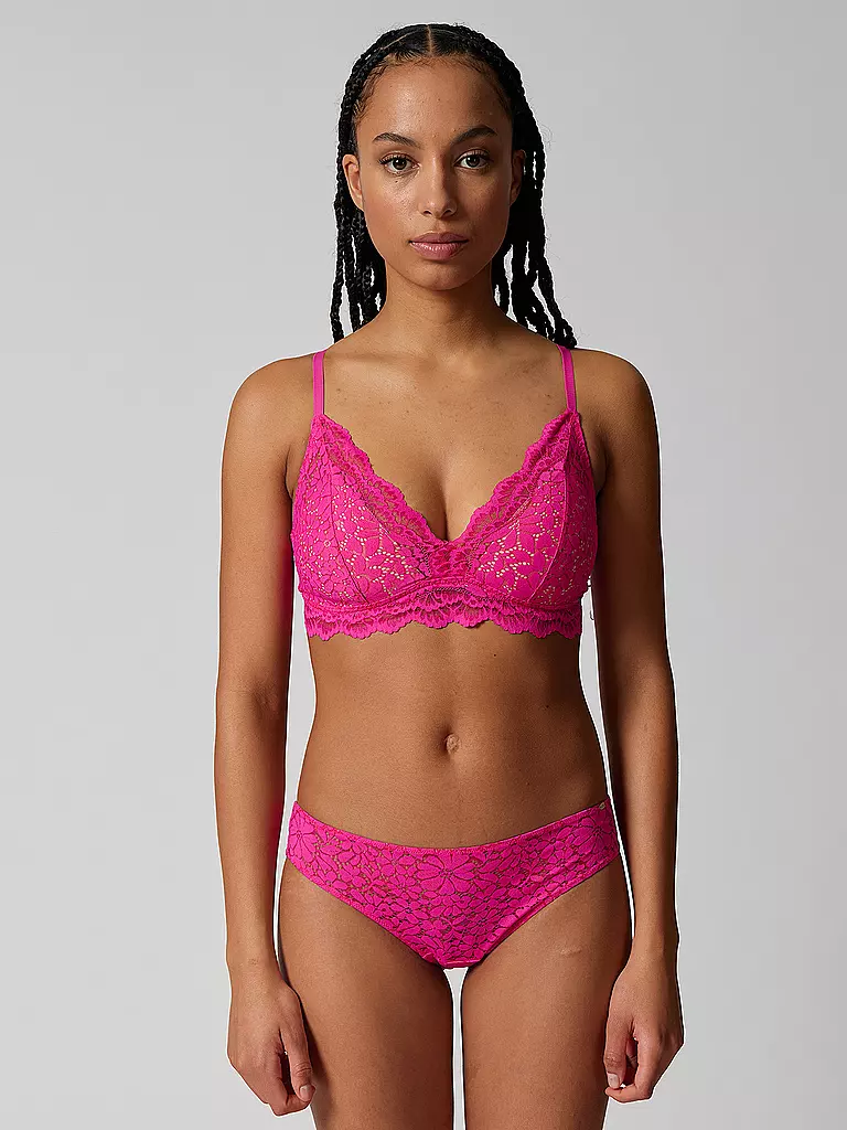 SKINY | Sujetador triángulo con relleno vision pink | Fucsia