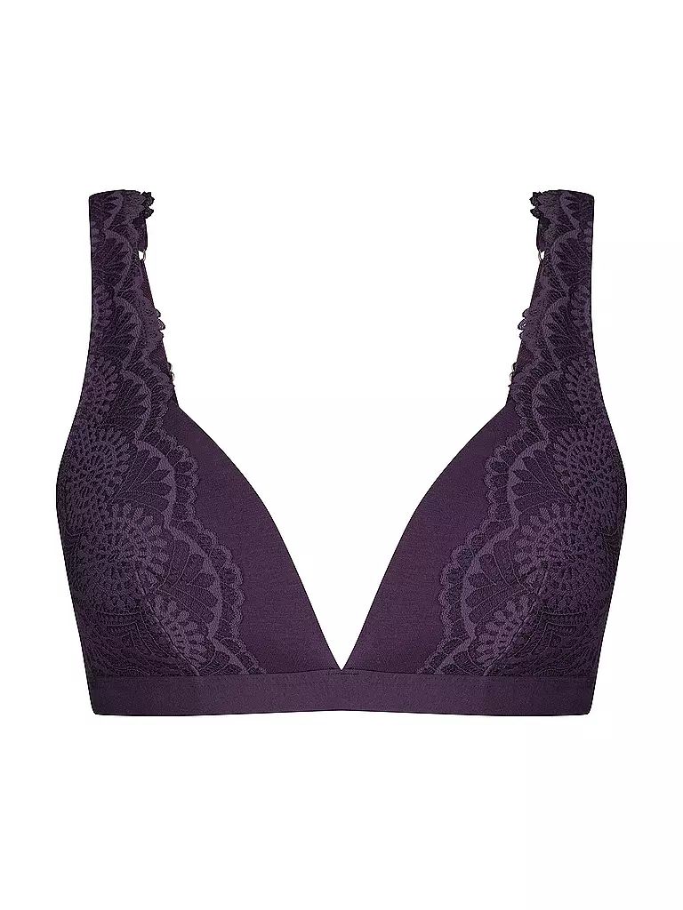 SKINY | Sujetador triángulo COTTON ORNAMENTS mysterio | Baya