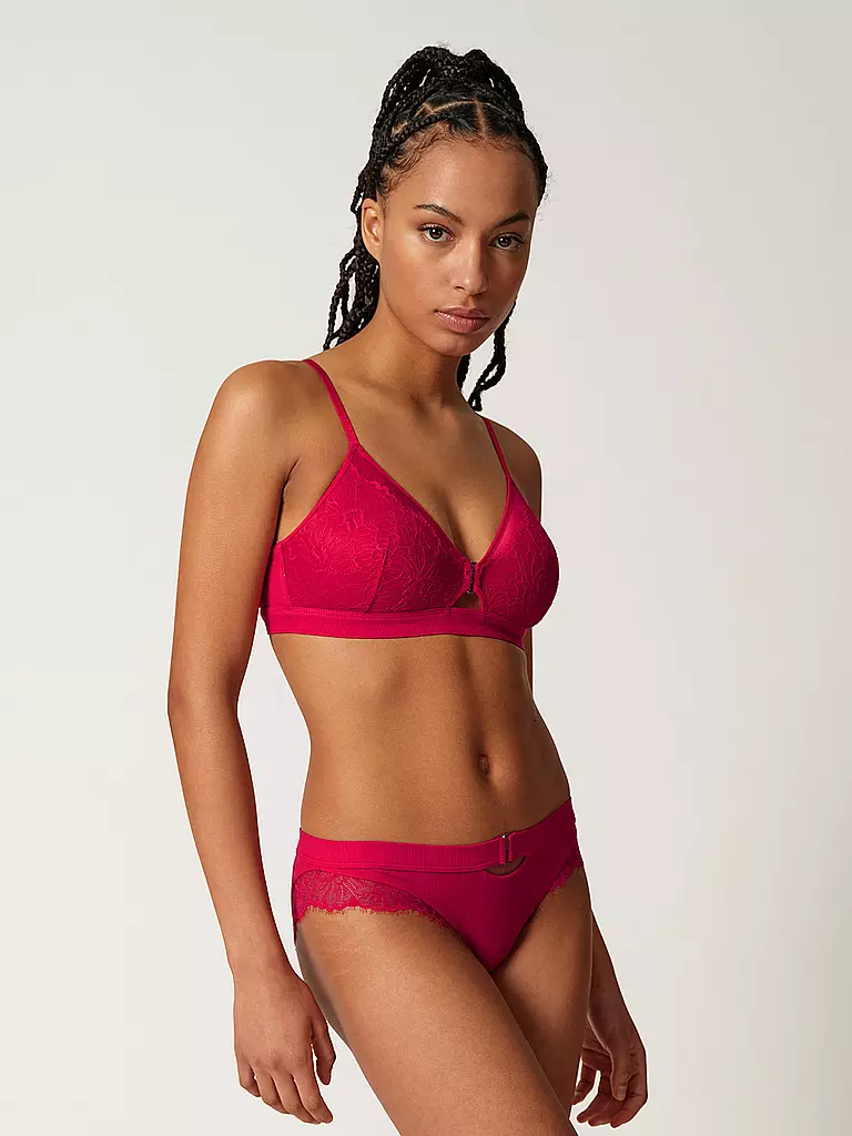SKINY | Sujetador triángulo VINTAGELEGANCE | Rojo