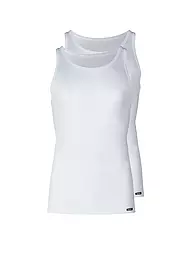 SKINY | Camiseta de tirantes - Camiseta interior, paquete de 2, azul Crown | Blanco