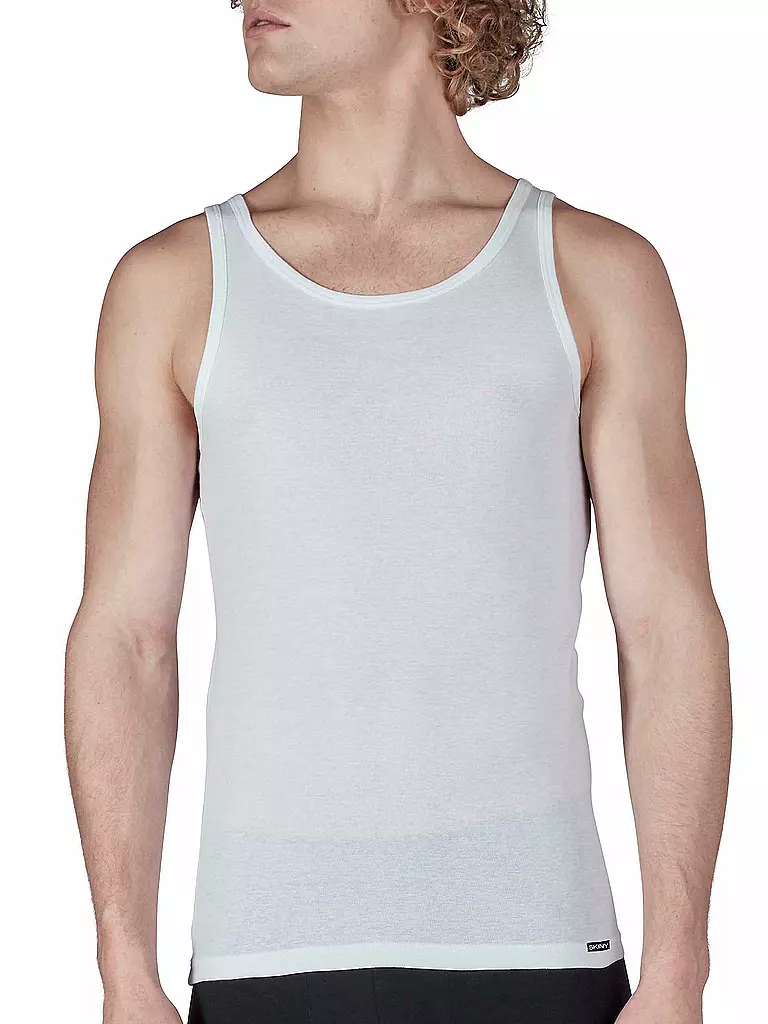 SKINY | Top - Camiseta interior, paquete de 2 (Blanco) | weiss