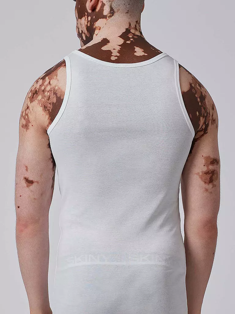 SKINY | Top - Camiseta interior, paquete de 2 (Blanco) | 