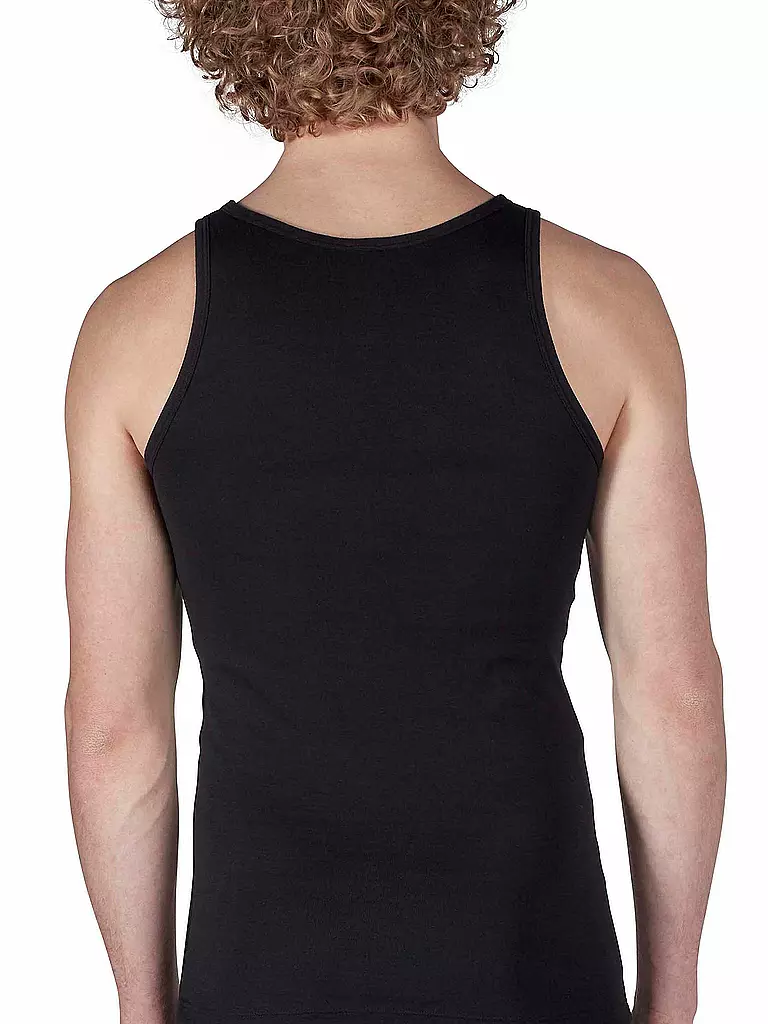 SKINY | Top - Camiseta interior Paquete de 2 (Negro) | 