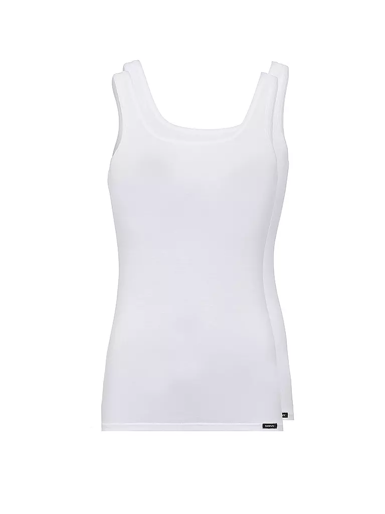 SKINY | Top Paquete de 2 "Advantage Cotton" (Blanco) | Blanco
