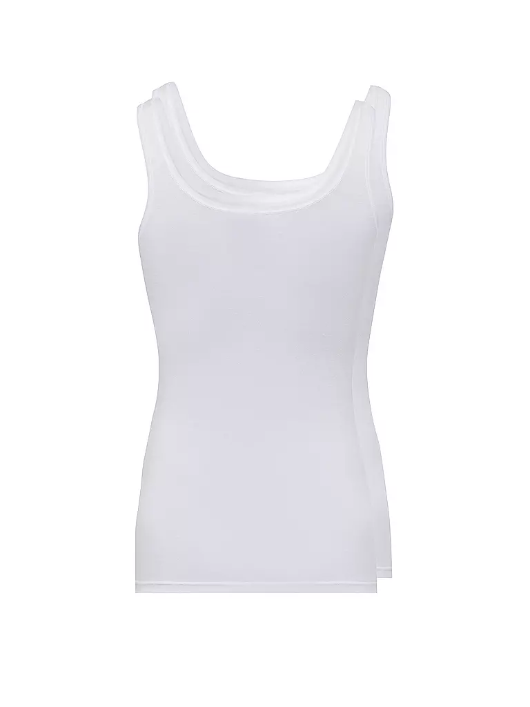 SKINY | Top Paquete de 2 "Advantage Cotton" (Blanco) | 