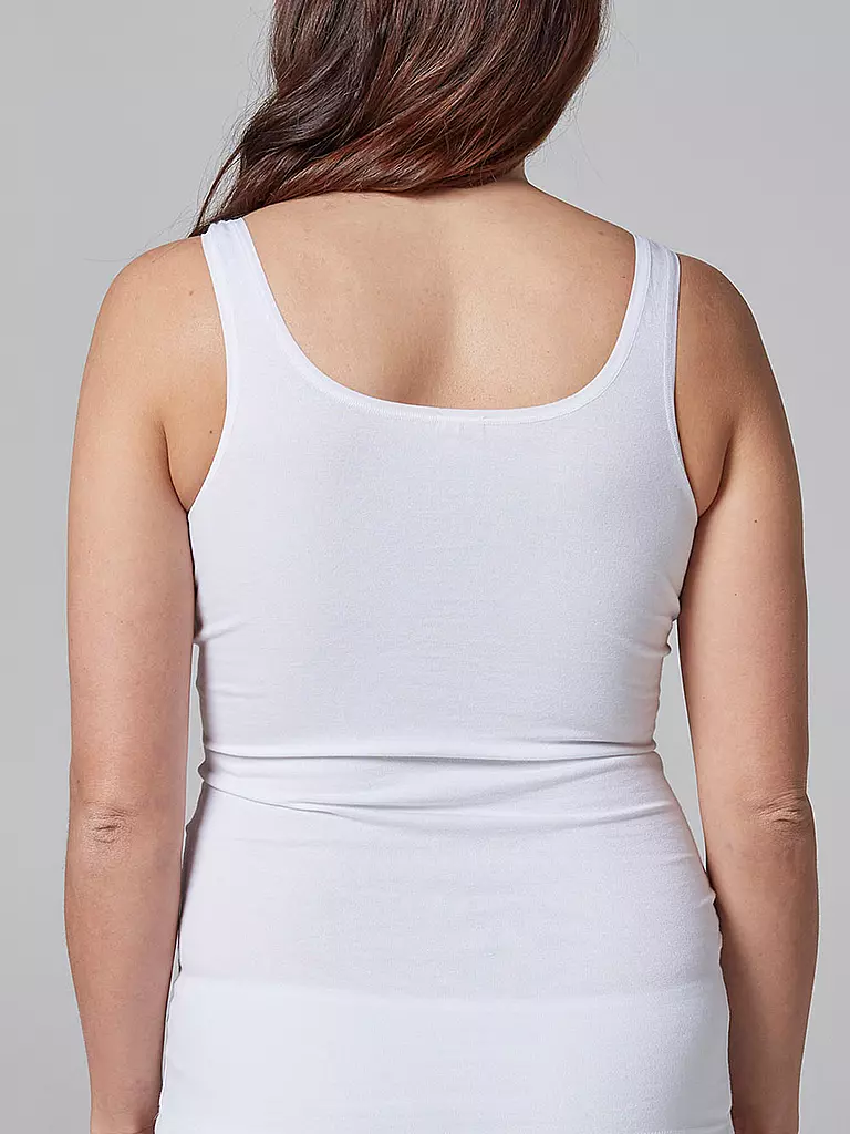 SKINY | Top Paquete de 2 "Advantage Cotton" (Blanco) | 