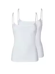 SKINY | Paquete de 2 tops "Micro Lovers" (Beige) | Blanco