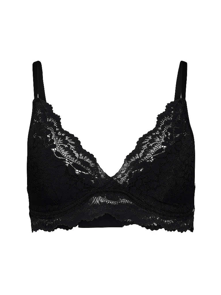 SKINY | Triangel BH gepaddet black | Negro
