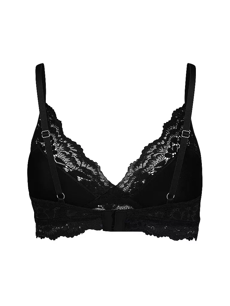 SKINY | Triangel BH gepaddet black | Negro