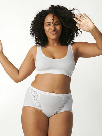 SLOGGI | Braga "Maxi Chic" pack de 4 (Blanco)