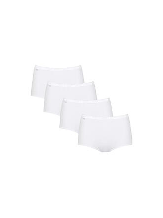 SLOGGI | Slip "Maxi Basic" pack de 4 (Blanco)