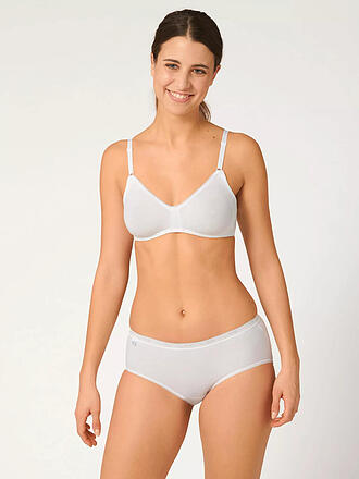 SLOGGI | Midislip Basic Paquete de 4 blanco