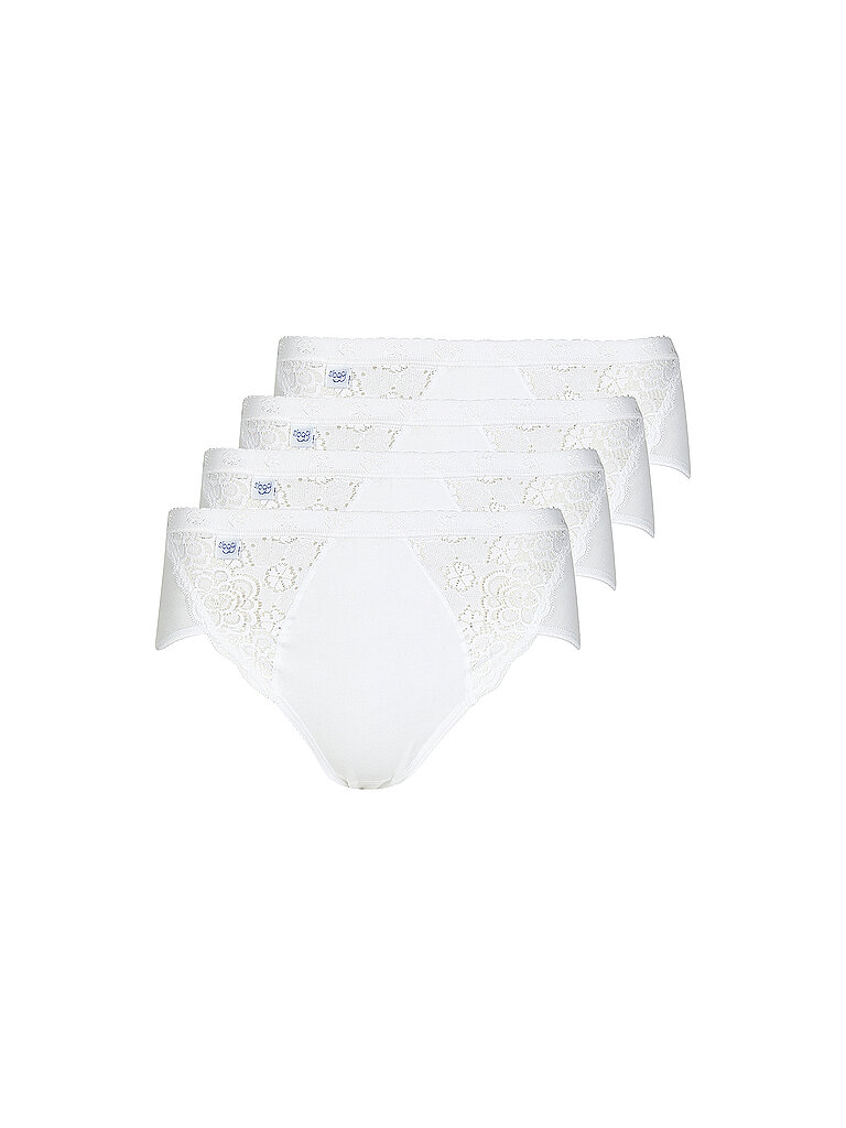 Slip Midi Chic pack de 4 (Blanco) blanco 42