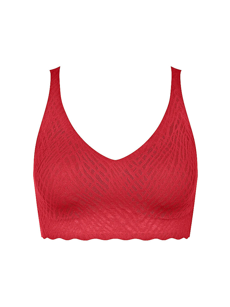 Sloggi Bustier ZERO FEEL BLISS FESTIVE rojo Shanghái rojo