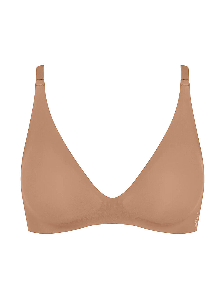 Push Up Bralette ZERO FEEL 2.0 marrón nostálgico beige XL