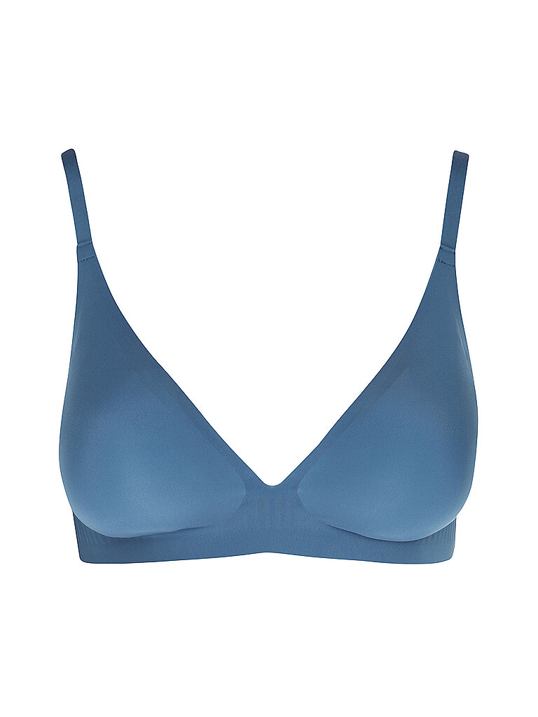Sloggi Push Up Bralette ZERO FEEL 2.0 azul ahumado gasolina