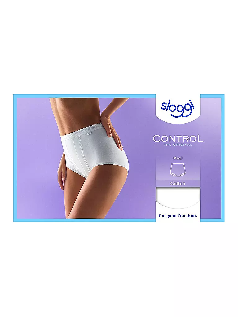 SLOGGI | Braga "Maxi Control" (Blanco) | 