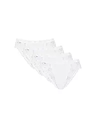 SLOGGI | Braga "Thai Chic" pack de 4 (Blanco) | Blanco