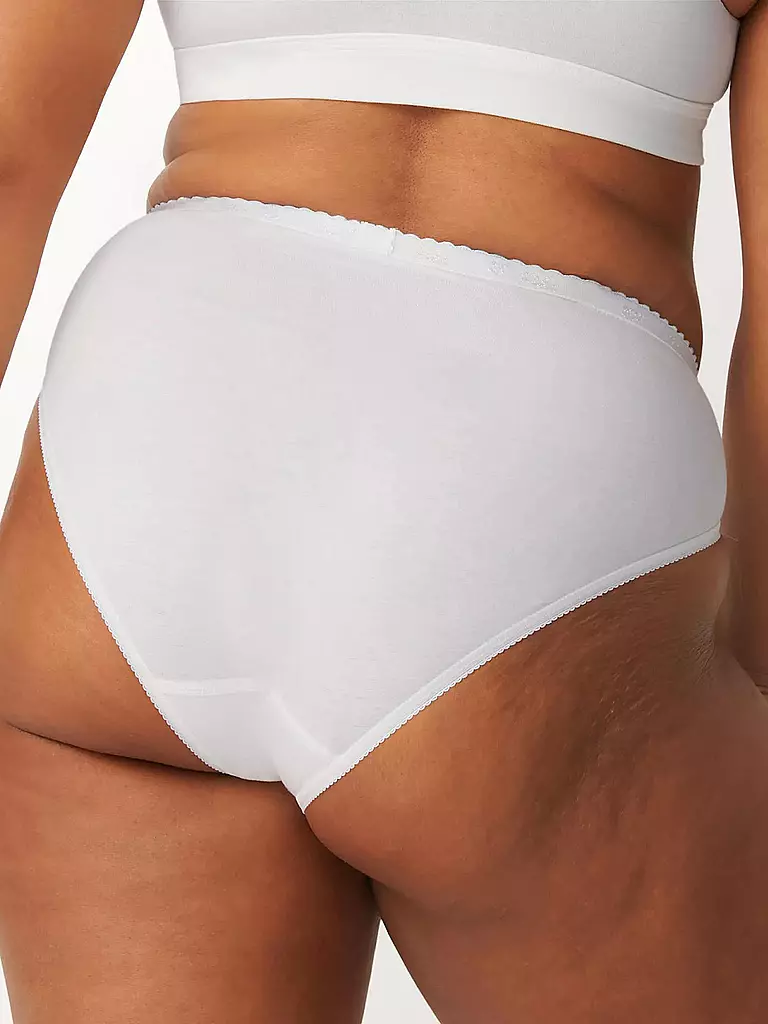 SLOGGI | Braga "Thai Chic" pack de 4 (Blanco) | 