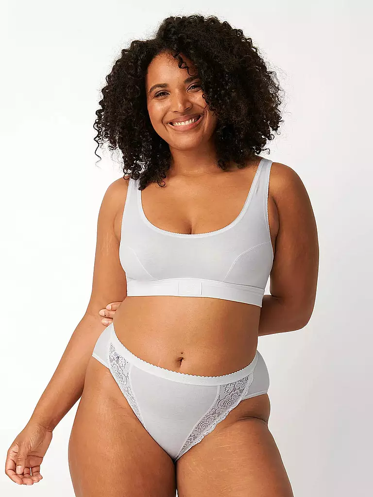 SLOGGI | Braga "Thai Chic" pack de 4 (Blanco) | 