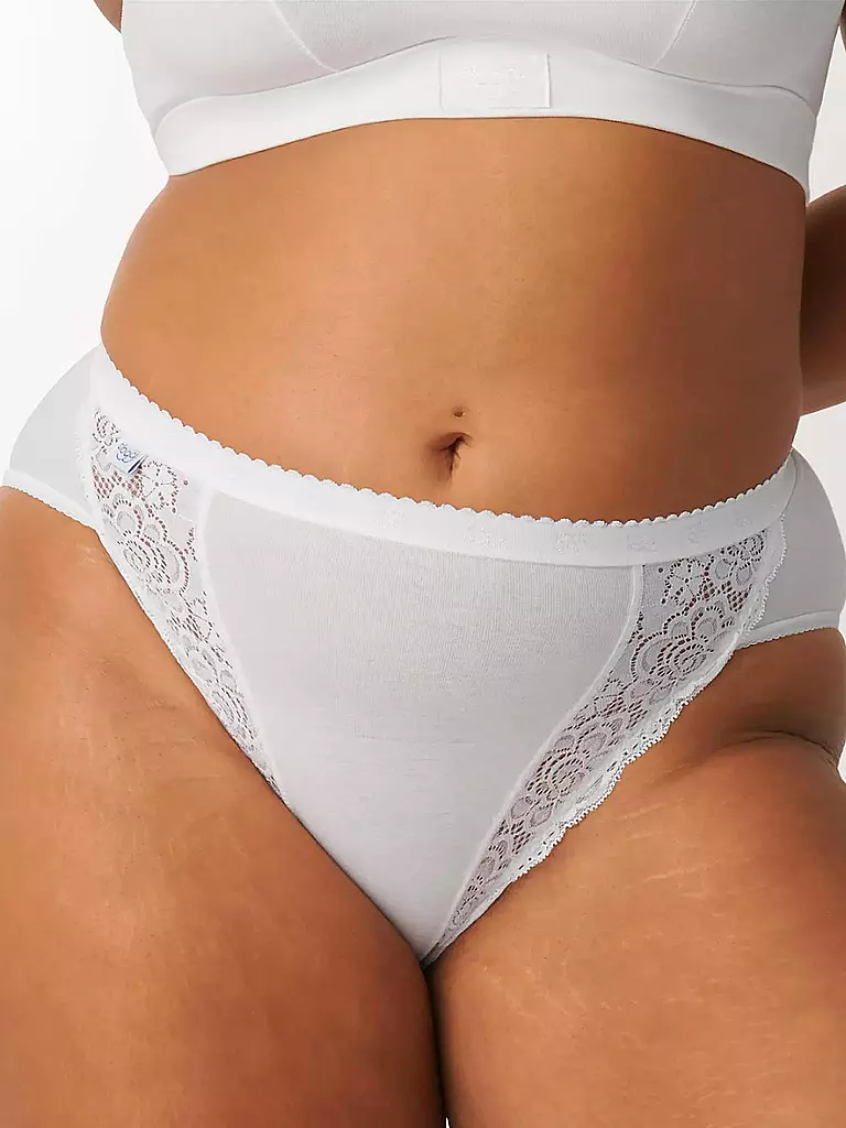 SLOGGI | Braga "Thai Chic" pack de 4 (Blanco) | 