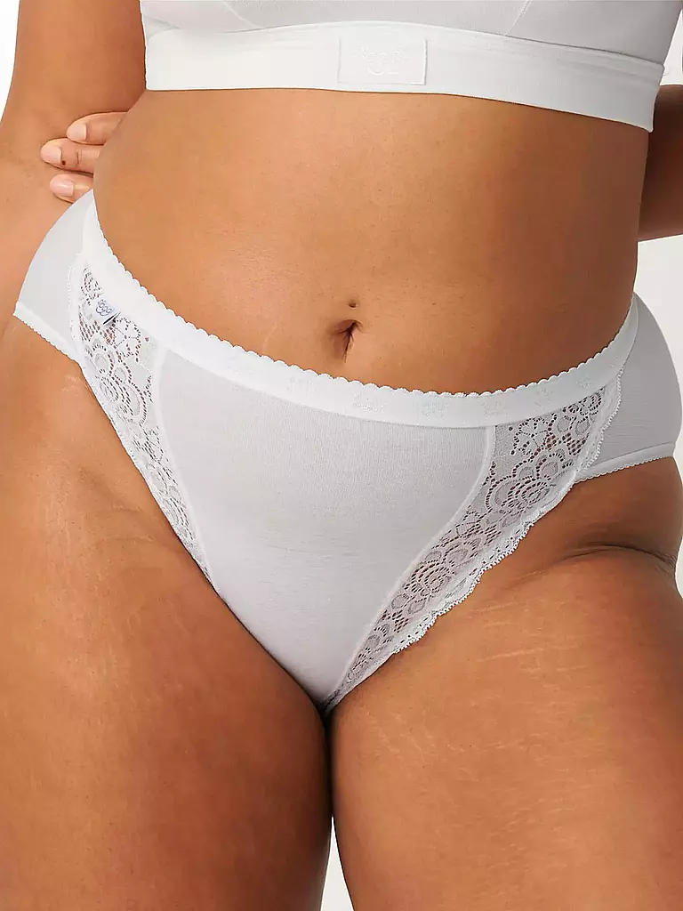 SLOGGI | Braga "Thai Chic" pack de 4 (Blanco) | 