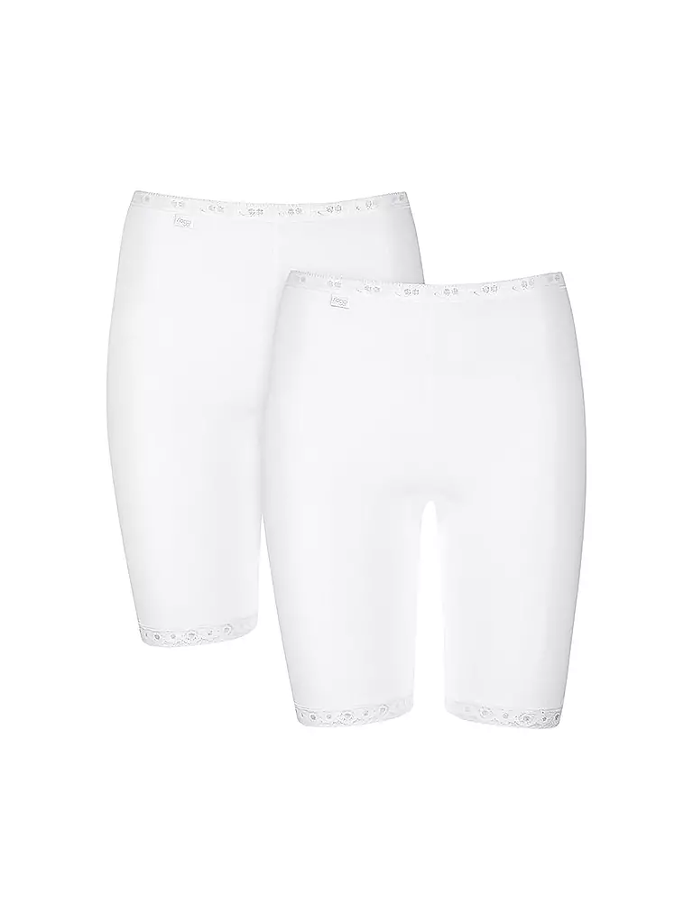 SLOGGI | Braga con pierna BASIC+ Paquete de 2 blanco | 